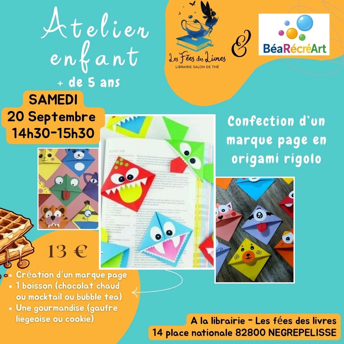 marque page enfant