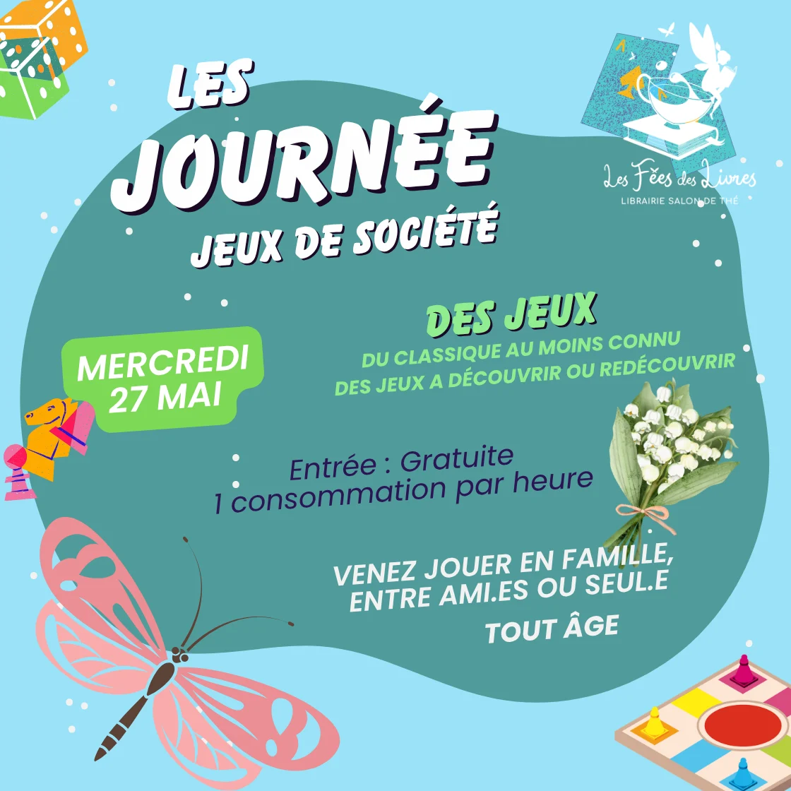 Journée Jeux de Société 27 mai