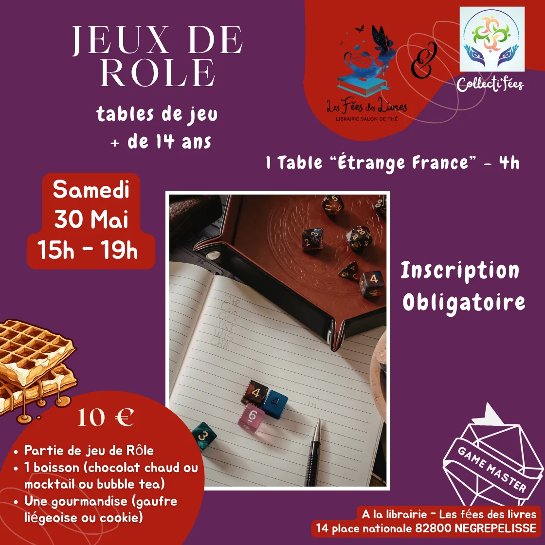 Jeux de role 30 mai